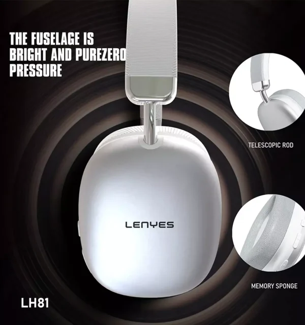 هدفون بلوتوث LENYES LH81 - تصویر 6