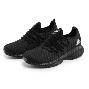 کفش ورزشی Adidas مردانه مشکی پیاده روی بندی