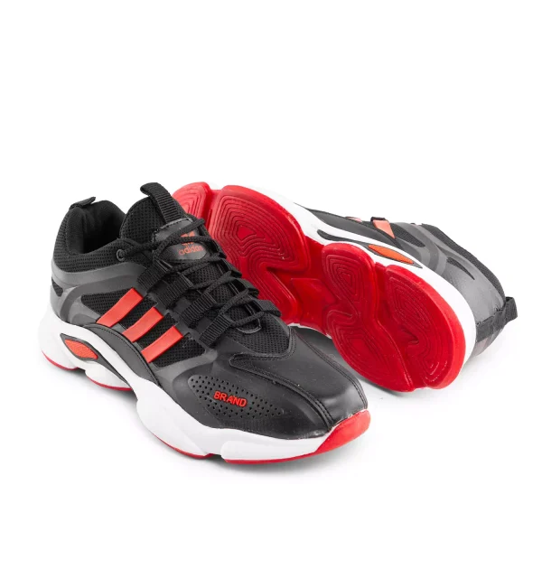 کفش ورزشی Adidas مردانه مشکی بندی - تصویر 3