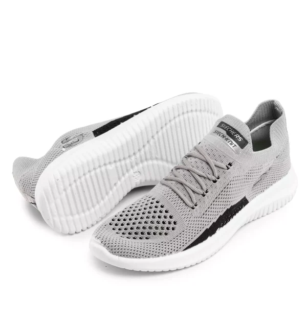 کفش اسپرت Skechers زنانه طوسی بند دار