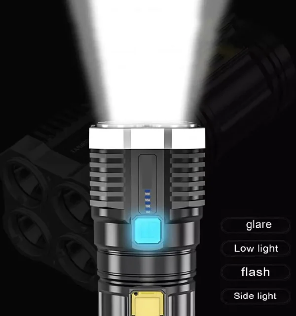 چراغ قوه دستی 4 حالته L-S03 - تصویر 7
